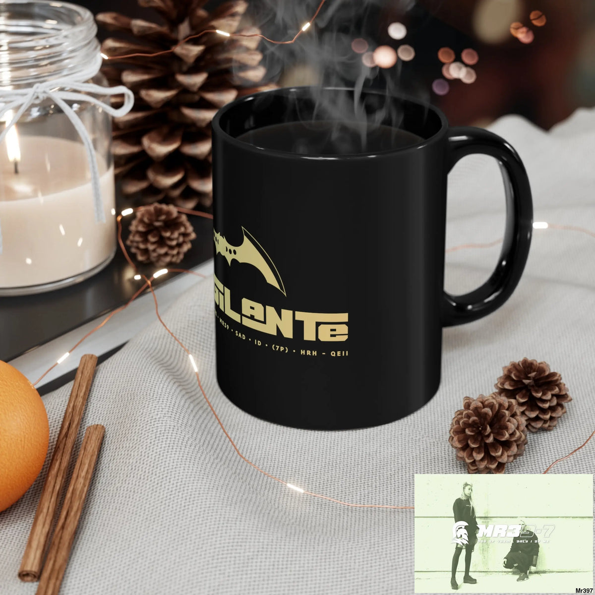 A1-Vigilante 11oz Black Mug 11oz Mug