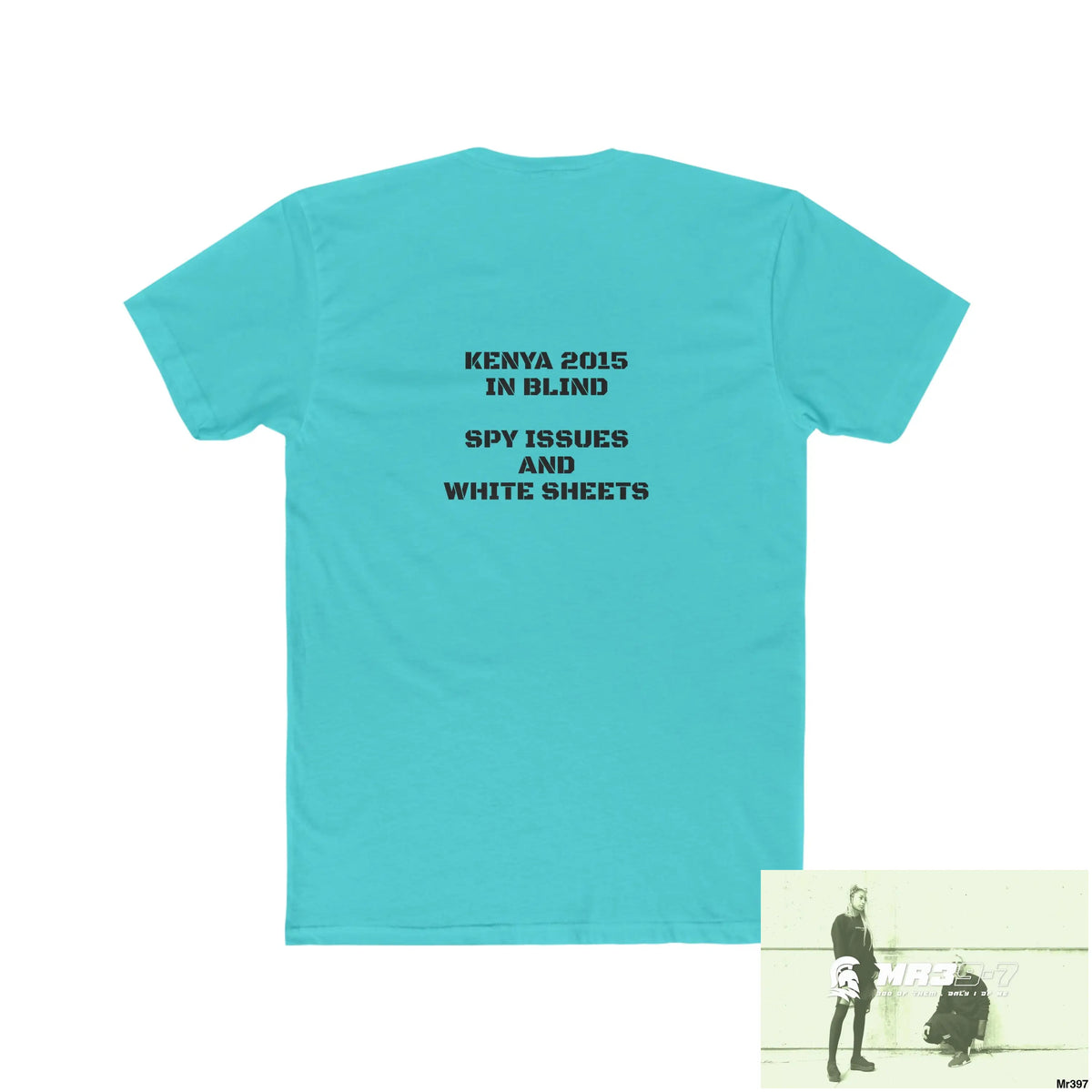 A1- Vigilante 2015 Kenya in Blind Spy issues & sheets Men’s Cotton Crew Tee T-Shirt