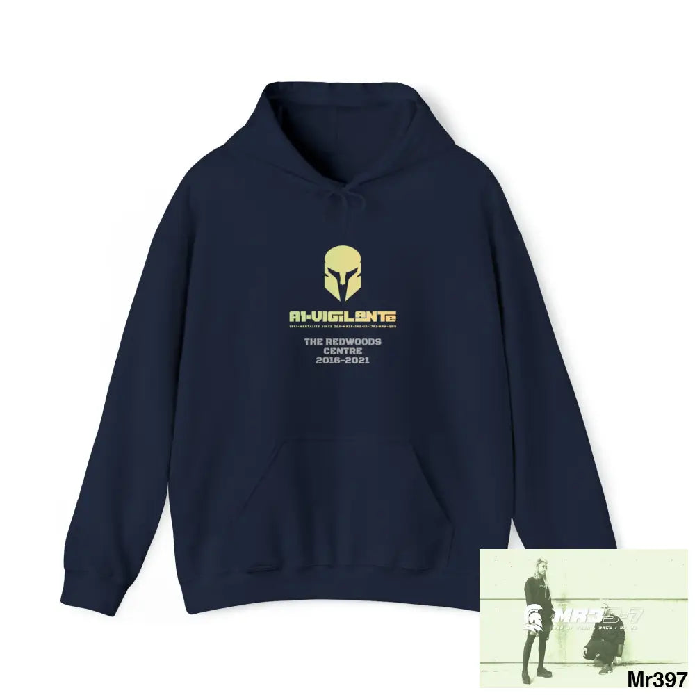 A1-Vigilante 2016-21 A1-School I7.5 One flew over the Redwoods Centre Heavy Blend™ Hooded Sweatshirt Navy / S Hoodie