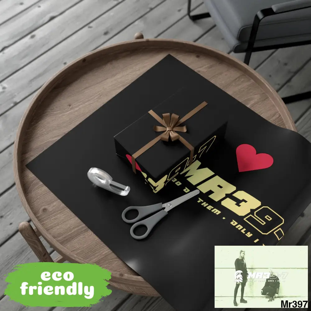 A1.Vigilante 7 Love Gift Wrap Papers 30’’ x 20’’ / Satin Home Decor