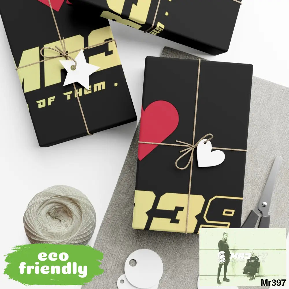 A1.Vigilante 7 Love Gift Wrap Papers Home Decor