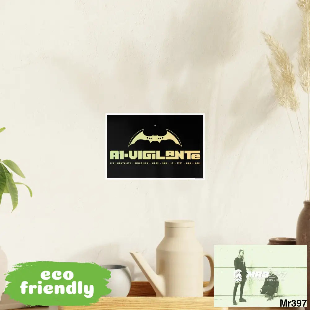 A1-Vigilante 7 Photo Art Paper Posters 12’’ x 8’’ (Horizontal) / Satin Poster