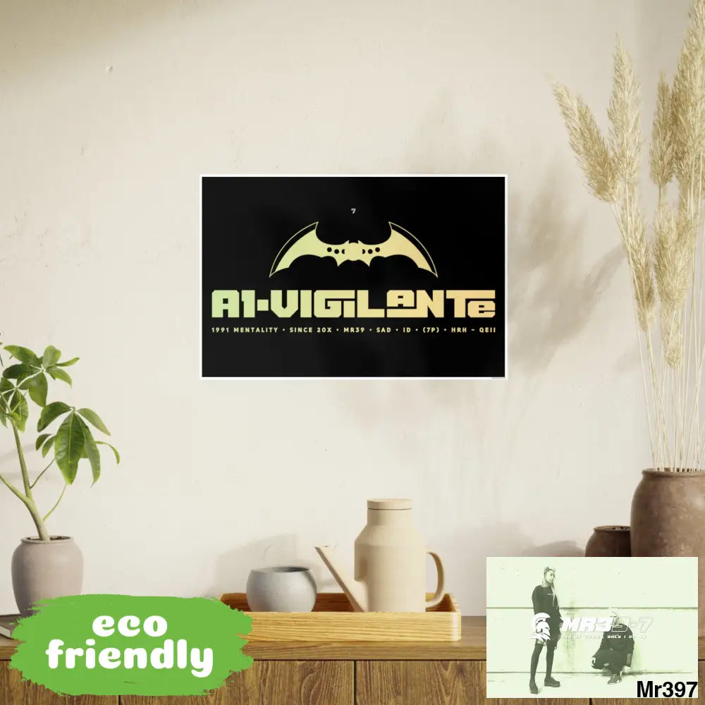 A1-Vigilante 7 Photo Art Paper Posters 24″ x 16″ (Horizontal) / Satin Poster