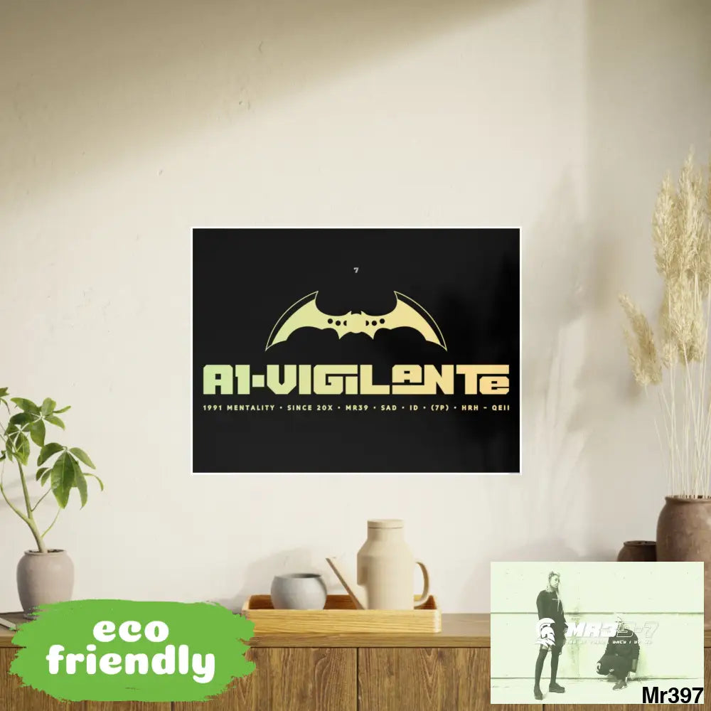 A1-Vigilante 7 Photo Art Paper Posters 32’’ x 24’’ (Horizontal) / Satin Poster