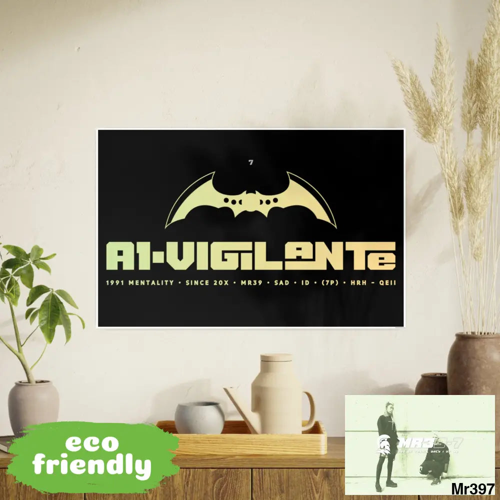 A1-Vigilante 7 Photo Art Paper Posters 34’’ x 22’’ (Horizontal) / Satin Poster