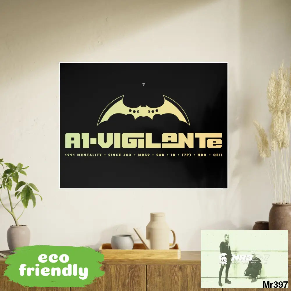 A1-Vigilante 7 Photo Art Paper Posters 40’’ x 30’’ (Horizontal) / Satin Poster