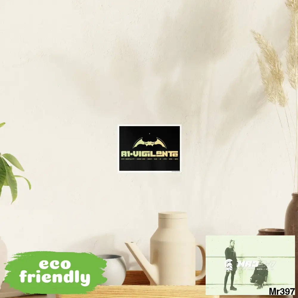 A1-Vigilante 7 Photo Art Paper Posters 8’’ x 6’’ (Horizontal) / Satin Poster