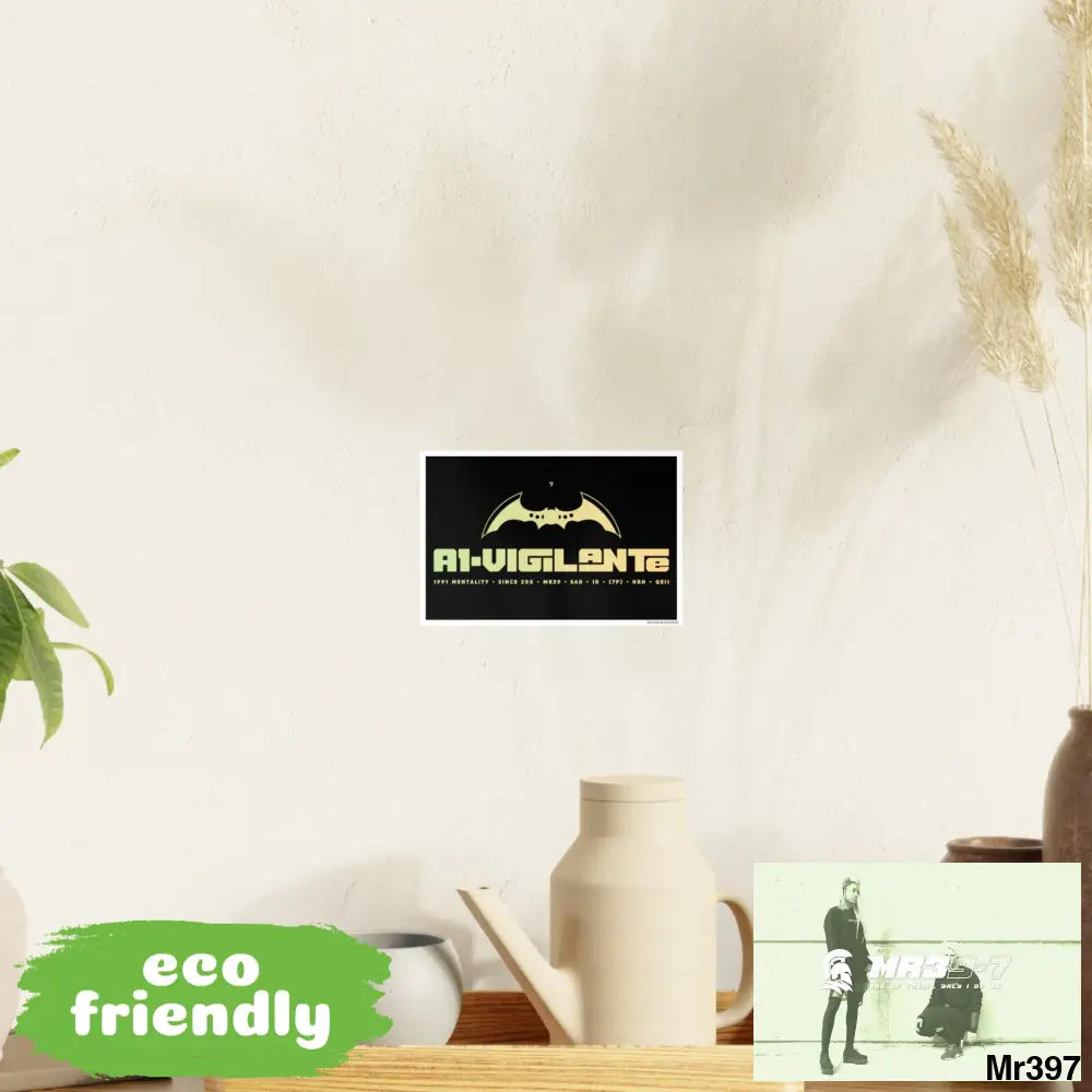 A1-Vigilante 7 Photo Art Paper Posters 9’’ x 6’’ (Horizontal) / Satin Poster
