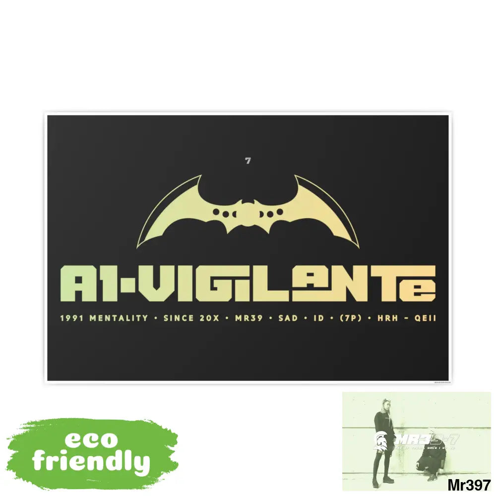 A1-Vigilante 7 Photo Art Paper Posters Poster