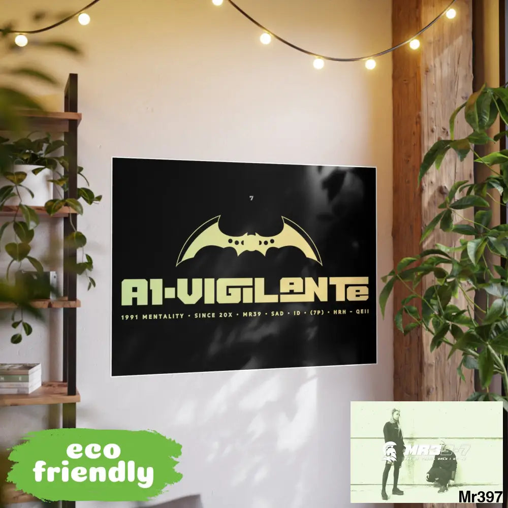 A1-Vigilante 7 Photo Art Paper Posters Poster