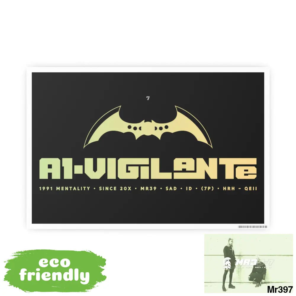 A1-Vigilante 7 Photo Art Paper Posters Poster