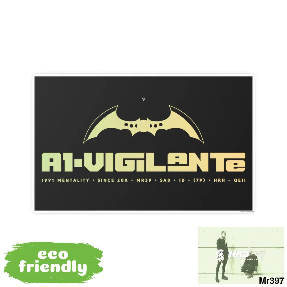 A1-Vigilante 7 Photo Art Paper Posters Poster