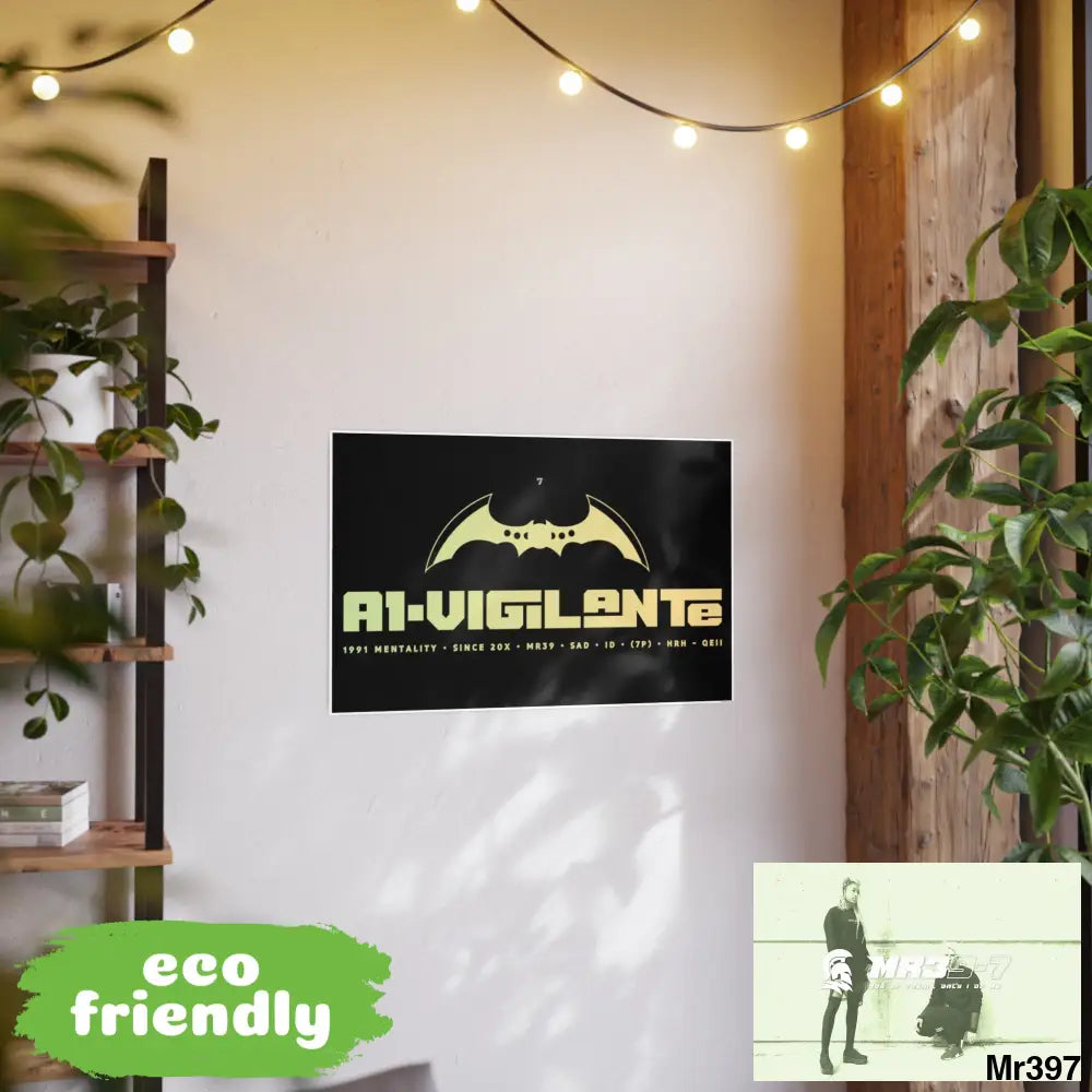 A1-Vigilante 7 Photo Art Paper Posters Poster