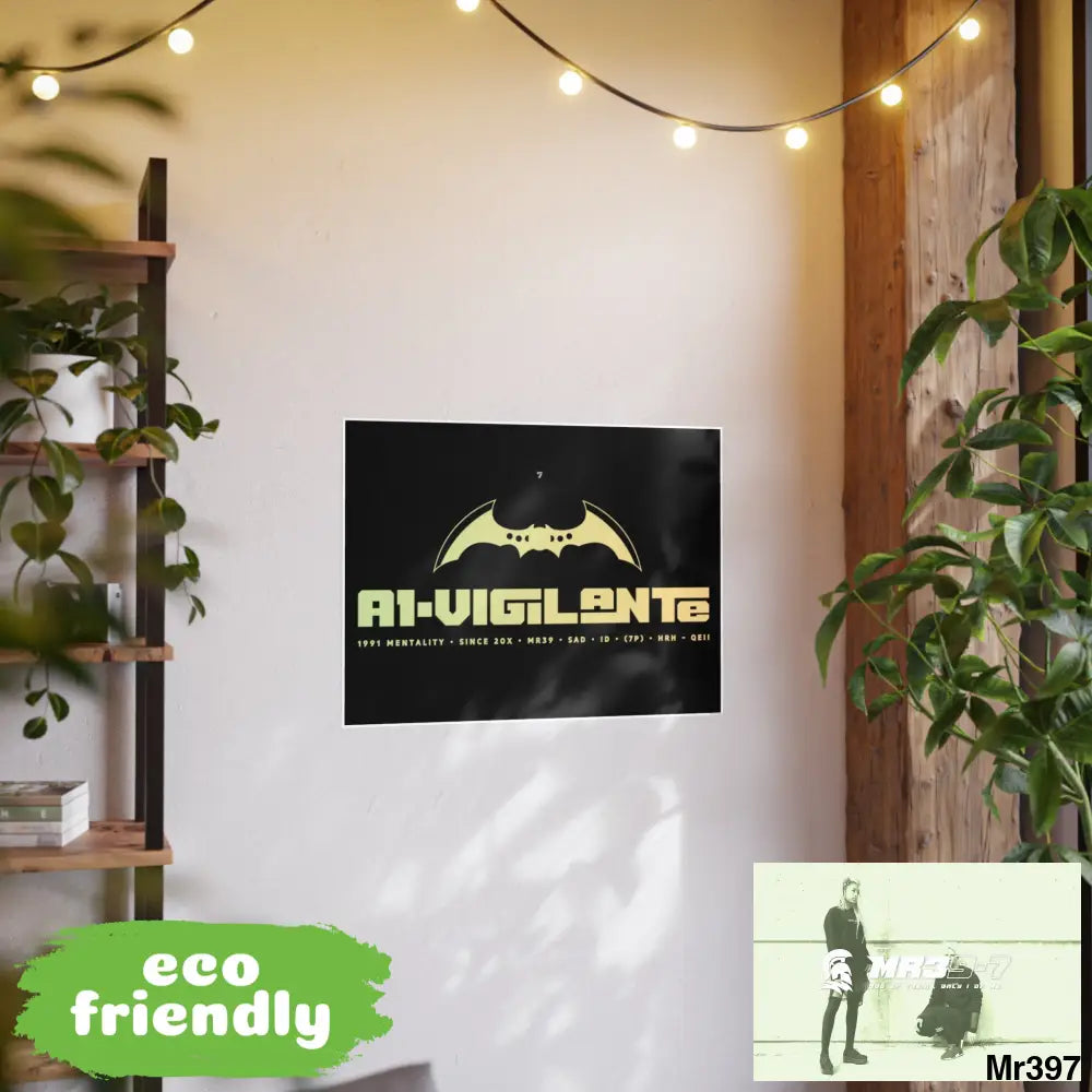 A1-Vigilante 7 Photo Art Paper Posters Poster