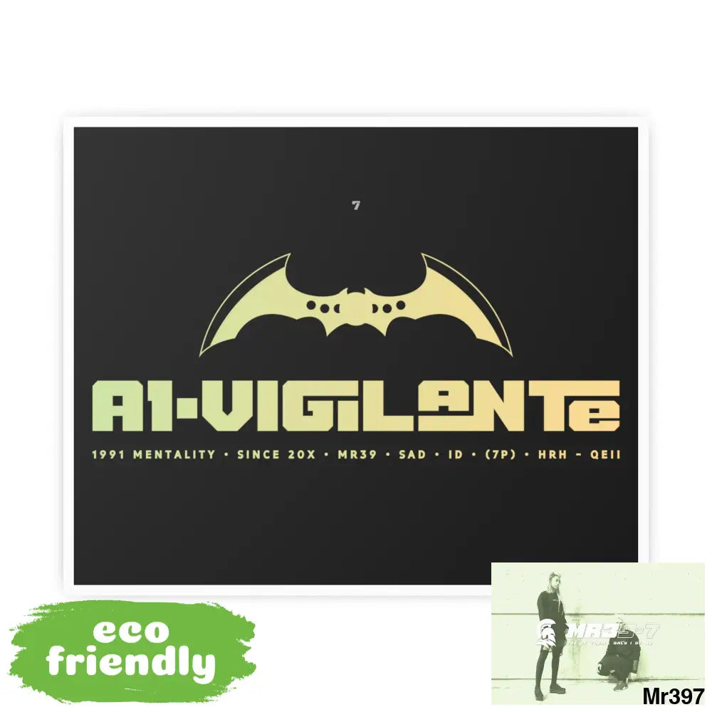 A1-Vigilante 7 Photo Art Paper Posters Poster