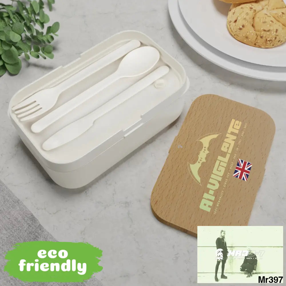 A1 Vigilante 7 PLA Bento Box with Band and Utensils One size Accessories