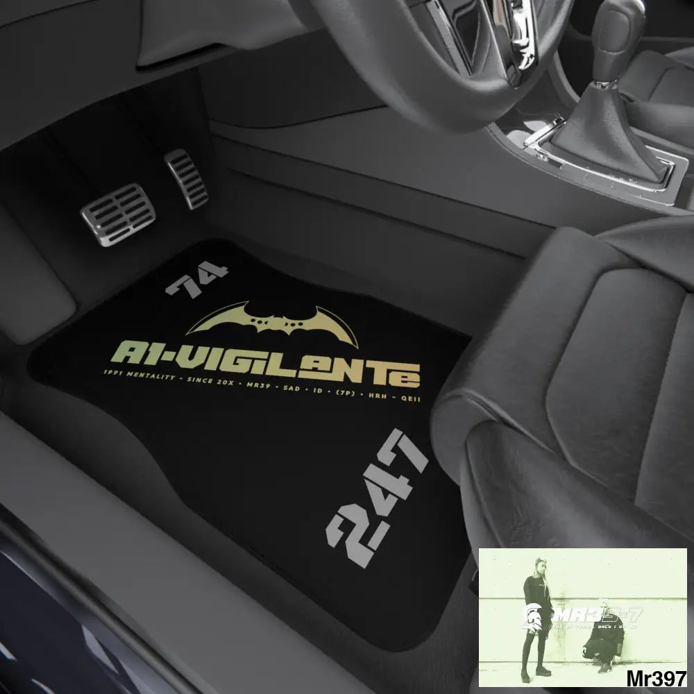 A1-Vigilante 74 Always ready 24/7 Car Mats (2x Front) 2x Front mats Accessories