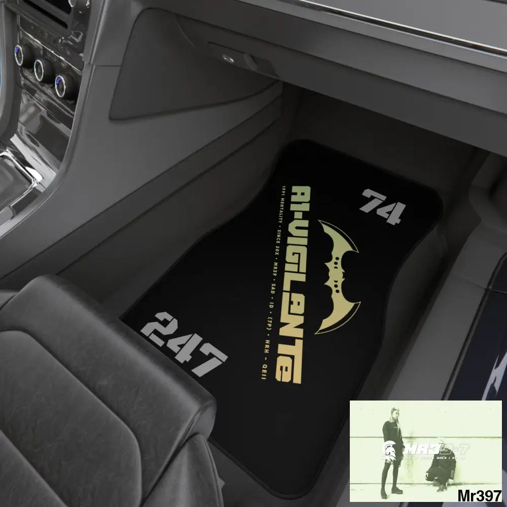 A1-Vigilante 74 Always ready 24/7 Car Mats (2x Front) 2x Front mats Accessories