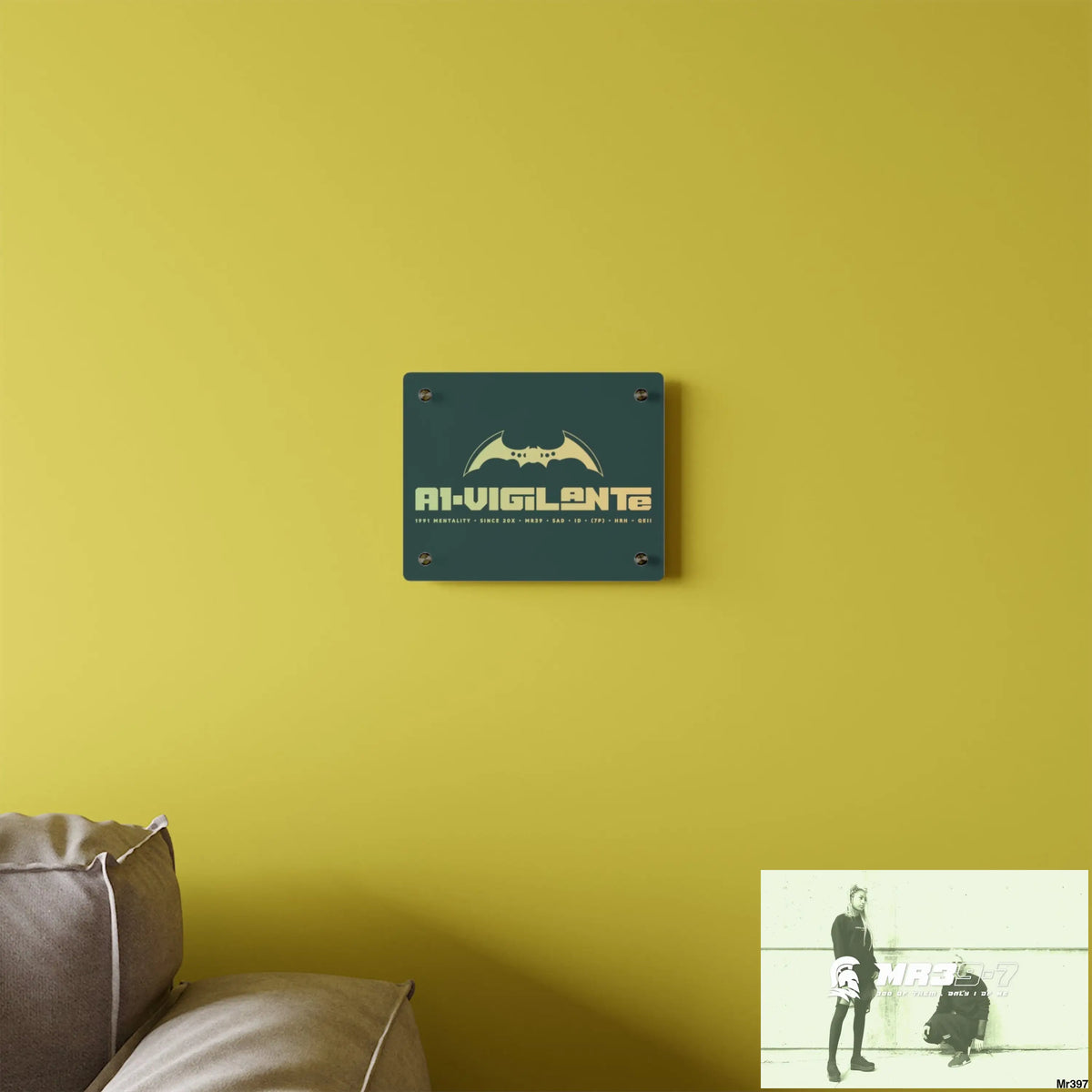 A1-Vigilante Acrylic Wall Art Panels Home Decor