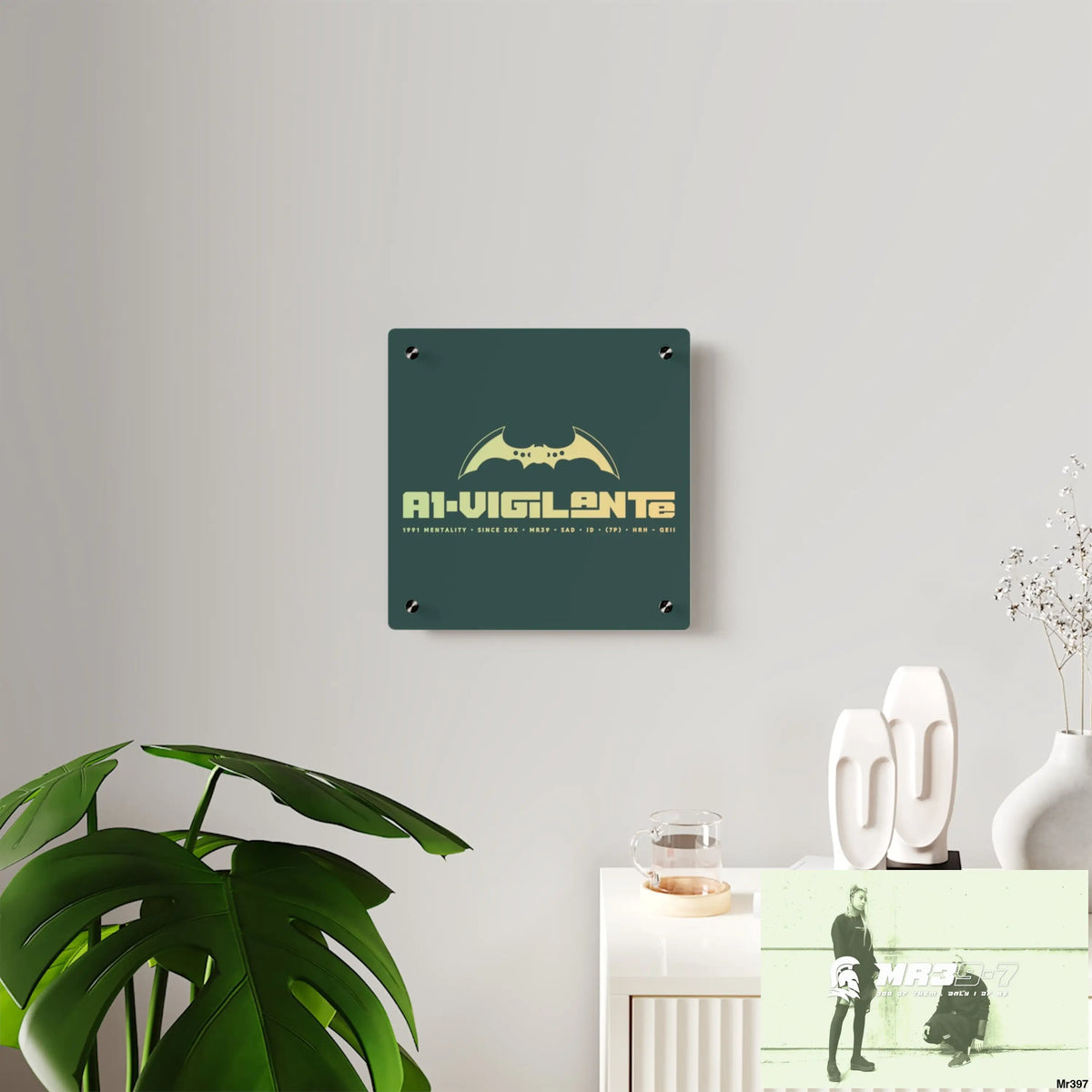 A1-Vigilante Acrylic Wall Art Panels Home Decor