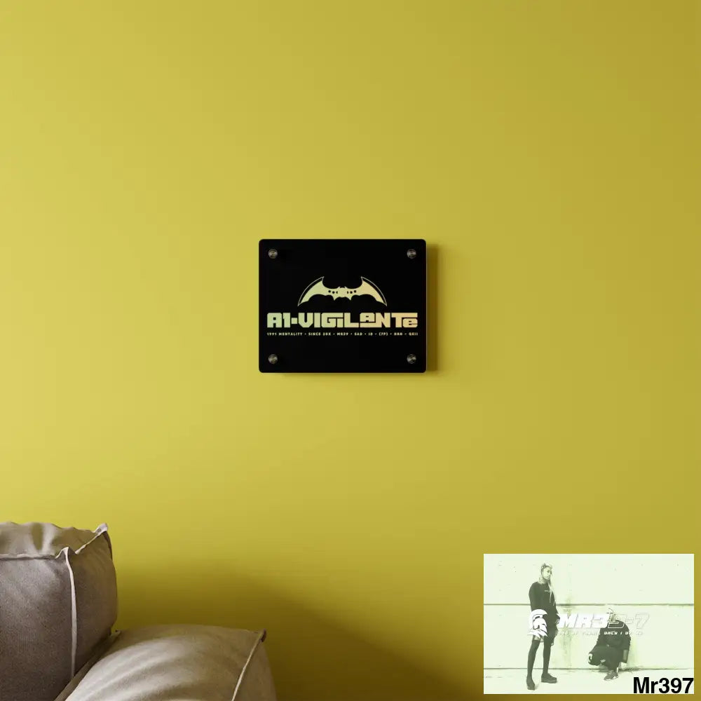 A1-Vigilante Acrylic Wall Art Panels Home Decor