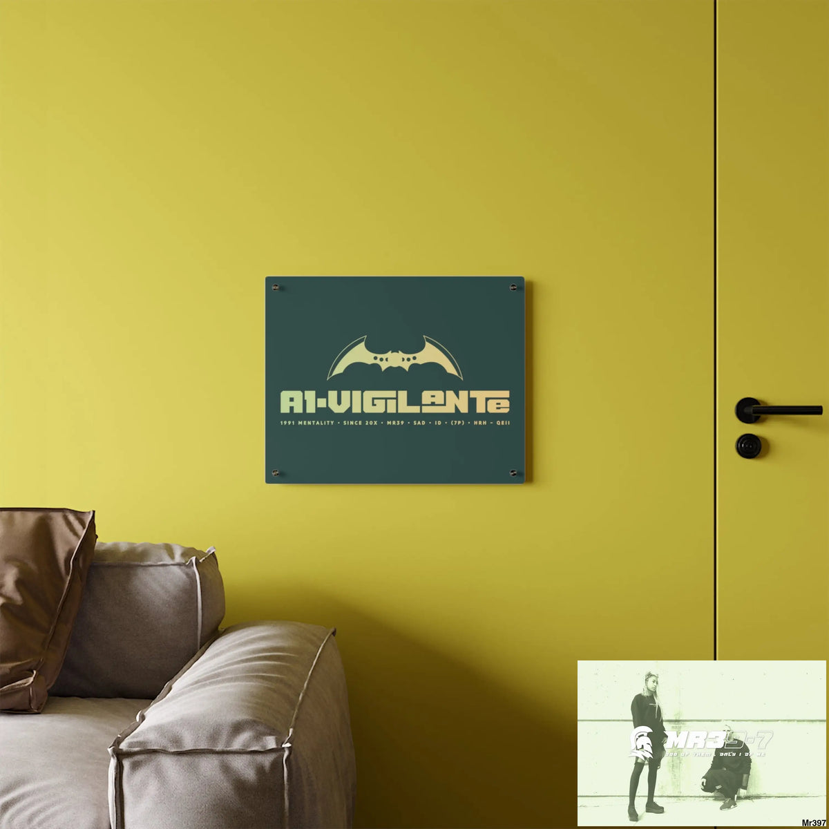 A1-Vigilante Acrylic Wall Art Panels Home Decor