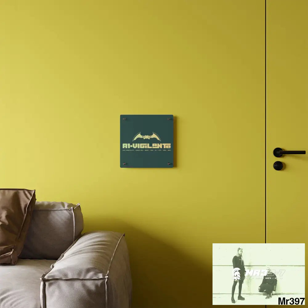 A1-Vigilante Acrylic Wall Art Panels Home Decor