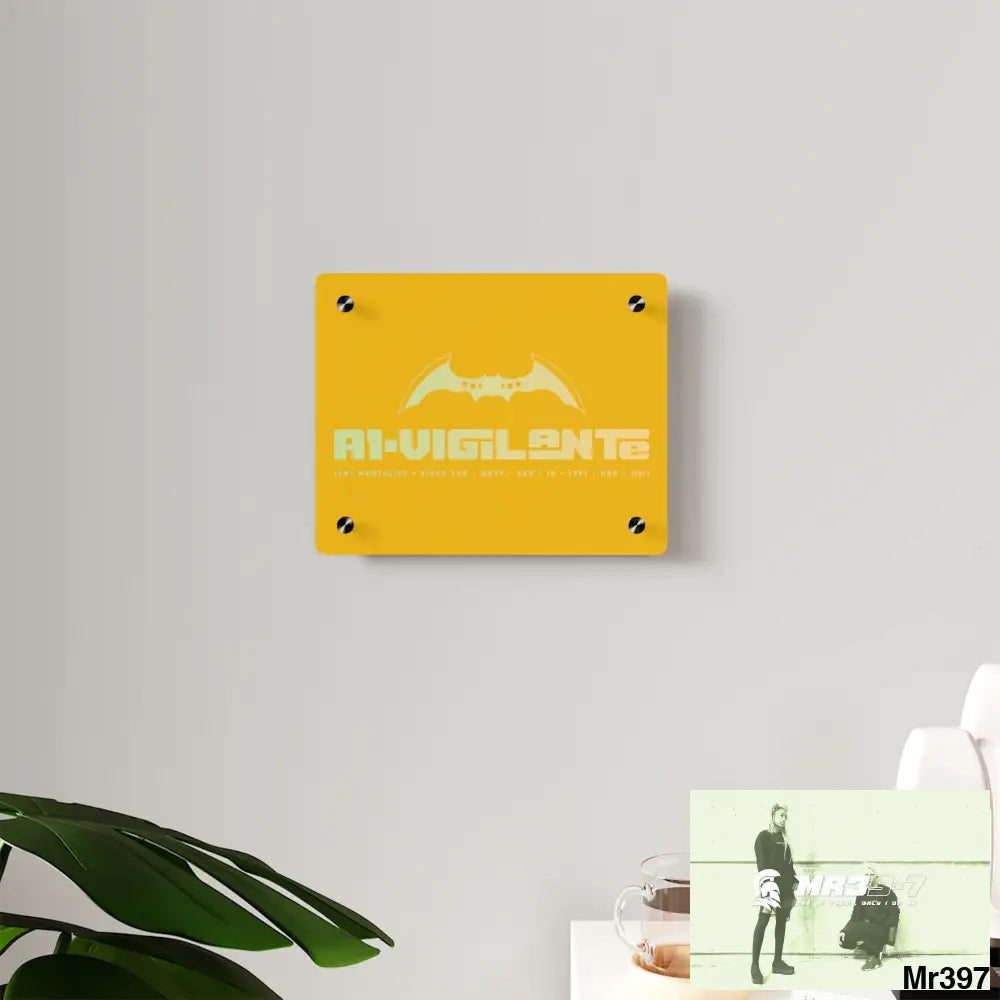 A1-Vigilante Acrylic Wall Art Panels Home Decor