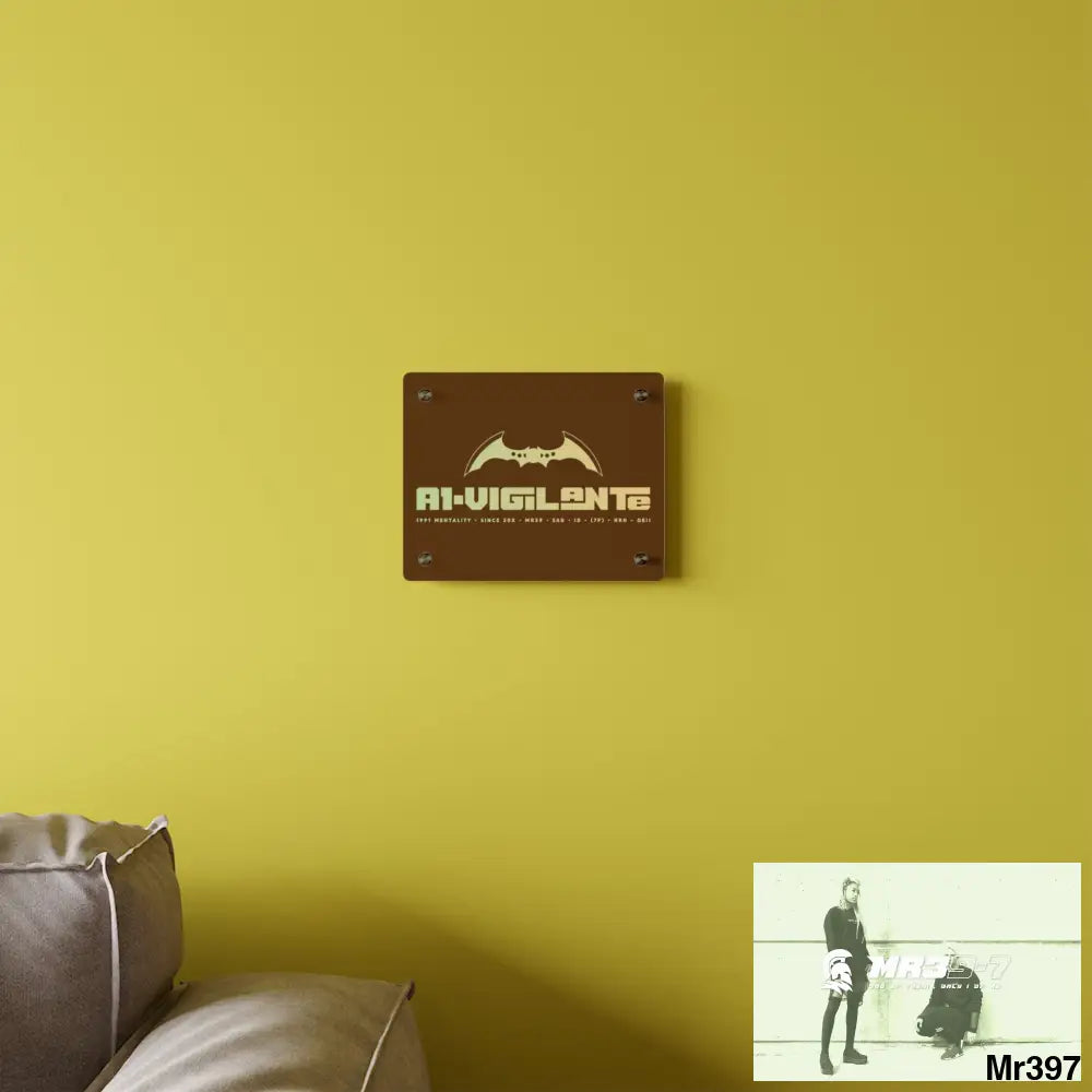 A1-Vigilante Acrylic Wall Art Panels Home Decor