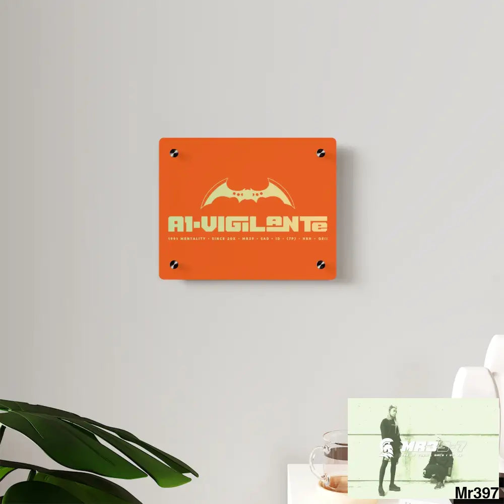 A1-Vigilante Acrylic Wall Art Panels Home Decor