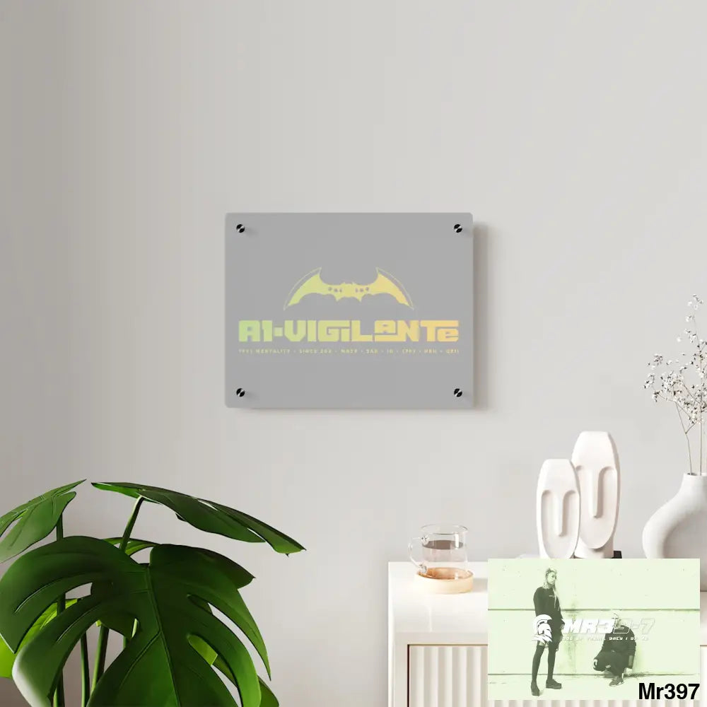 A1-Vigilante Acrylic Wall Art Panels Home Decor