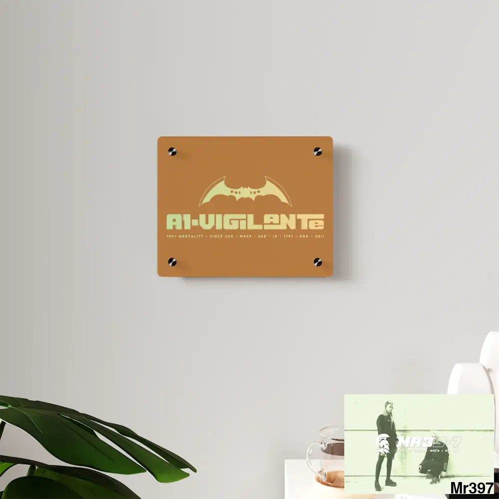 A1-Vigilante Acrylic Wall Art Panels Home Decor
