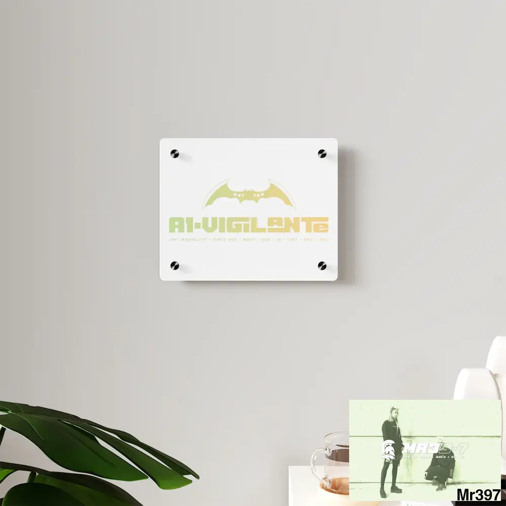 A1-Vigilante Acrylic Wall Art Panels Home Decor