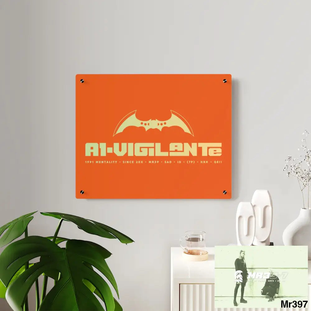 A1-Vigilante Acrylic Wall Art Panels Home Decor