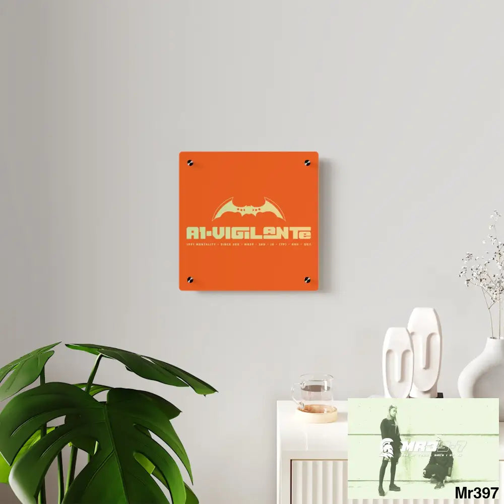 A1-Vigilante Acrylic Wall Art Panels Home Decor