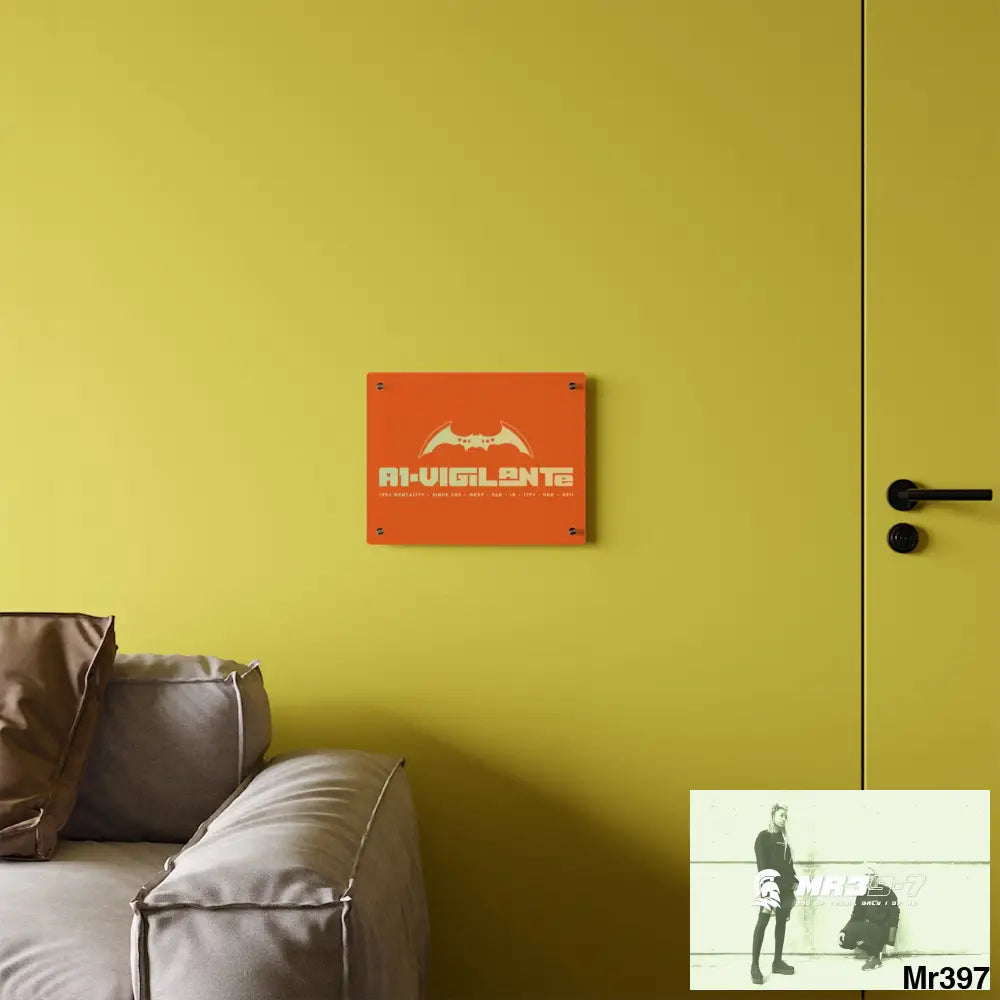 A1-Vigilante Acrylic Wall Art Panels Home Decor