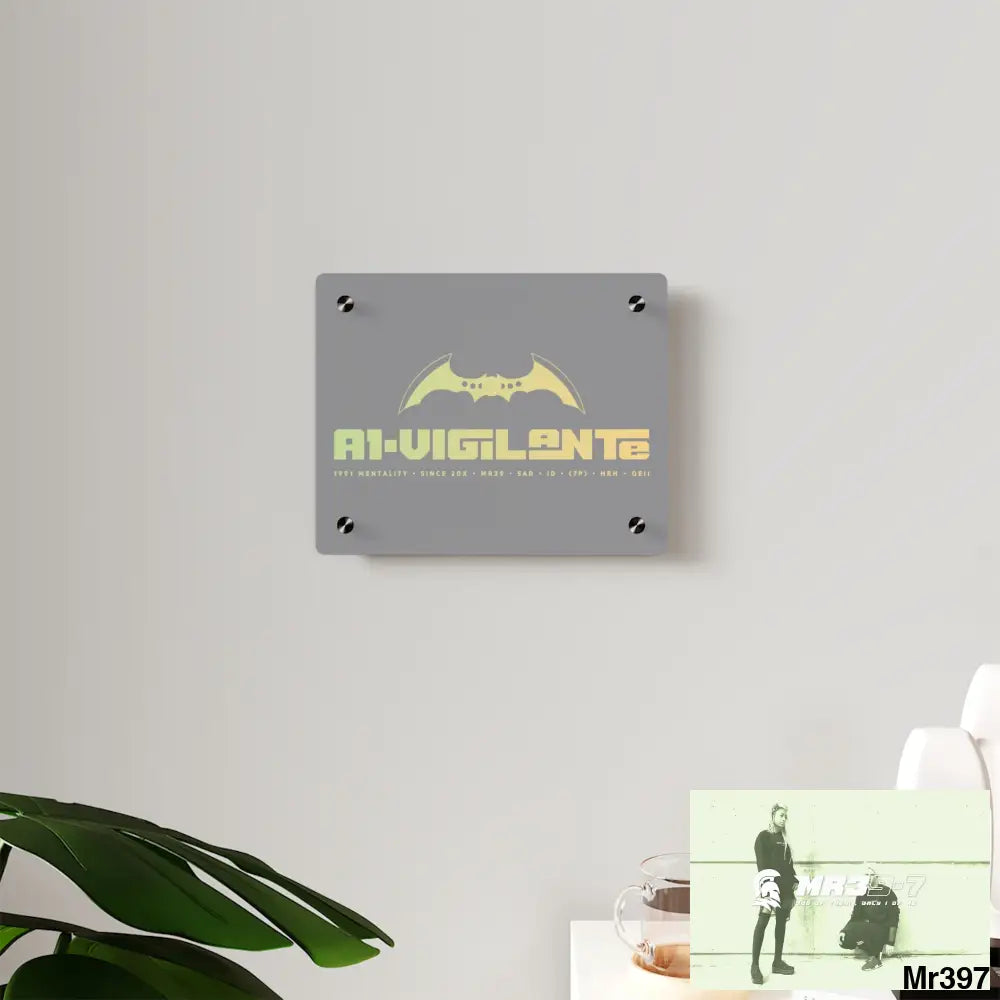 A1-Vigilante Acrylic Wall Art Panels Home Decor