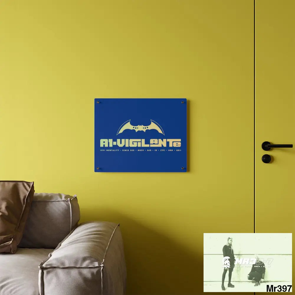 A1-Vigilante Acrylic Wall Art Panels Home Decor