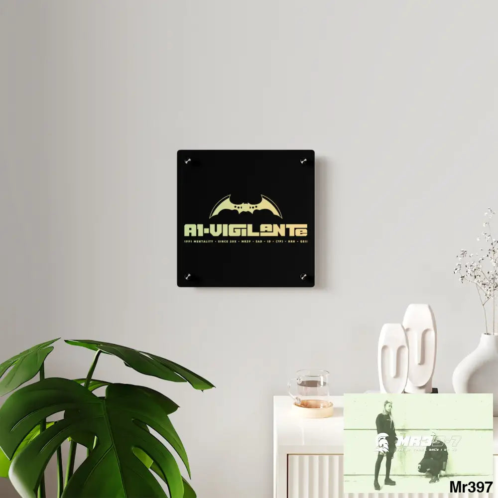 A1-Vigilante Acrylic Wall Art Panels Home Decor