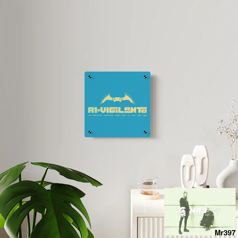A1-Vigilante Acrylic Wall Art Panels Home Decor