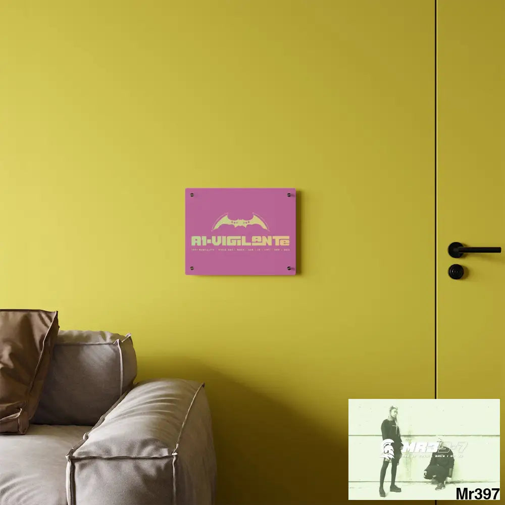 A1-Vigilante Acrylic Wall Art Panels Home Decor