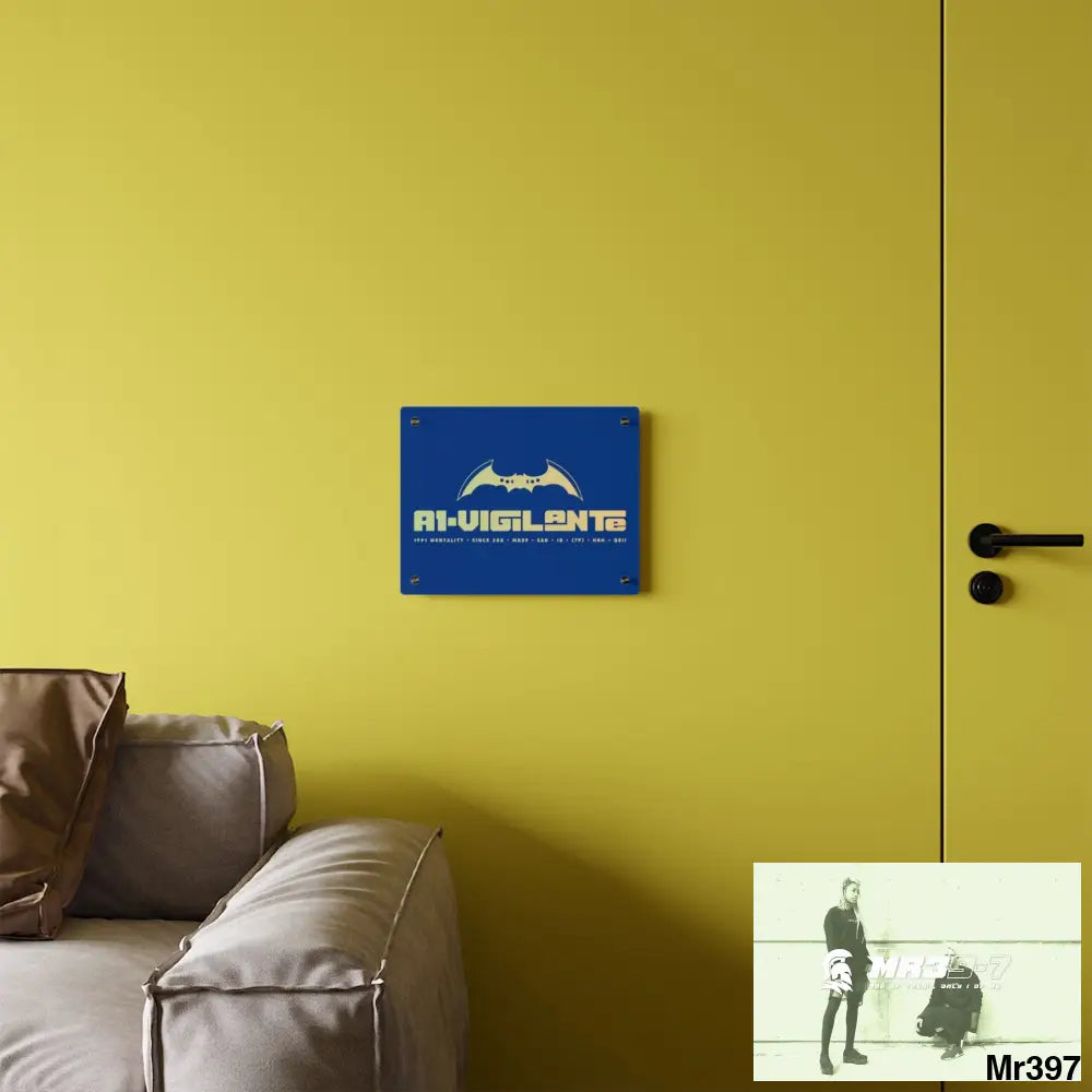 A1-Vigilante Acrylic Wall Art Panels Home Decor