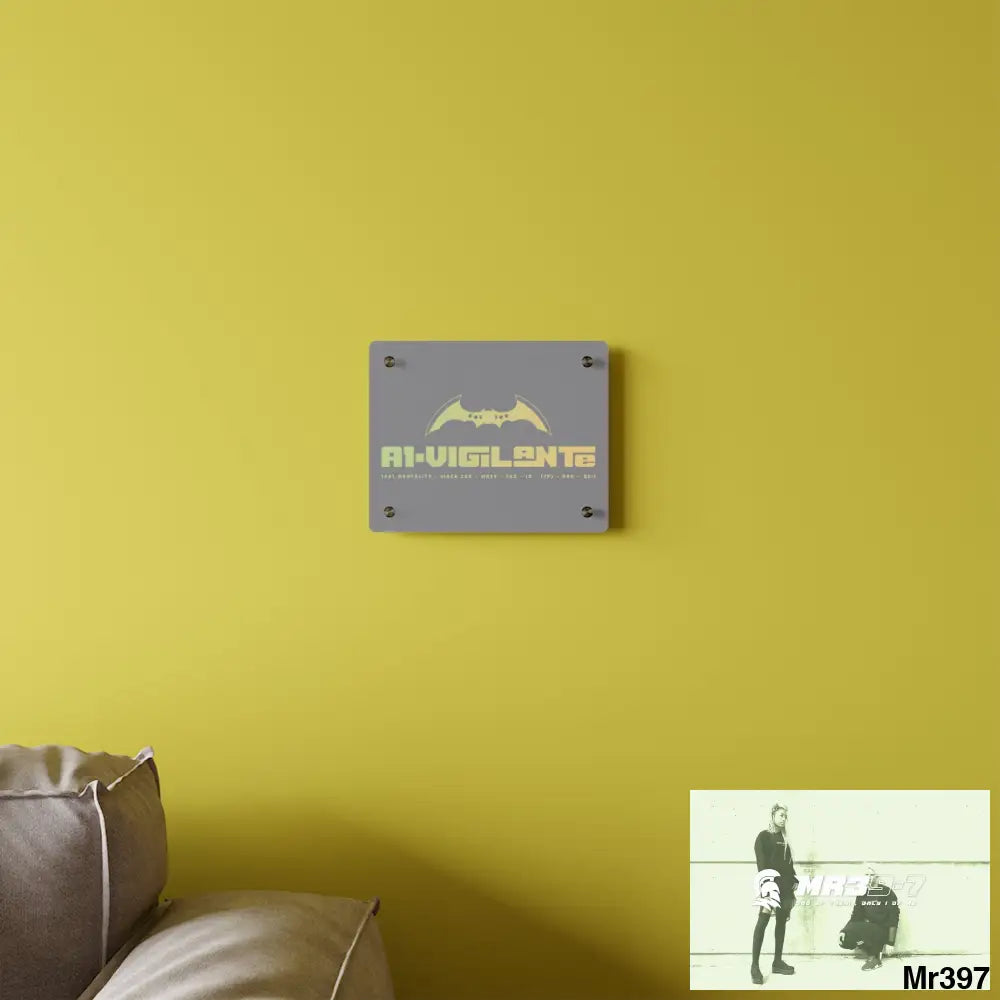 A1-Vigilante Acrylic Wall Art Panels Home Decor