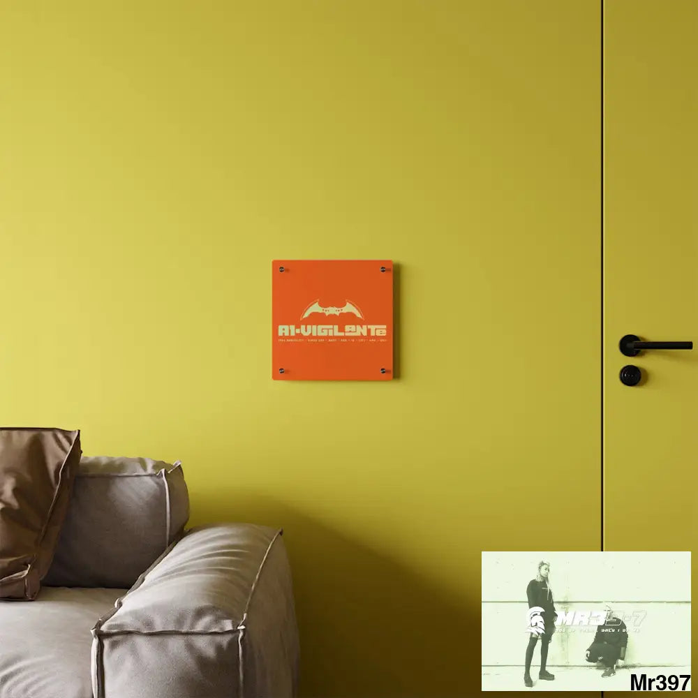 A1-Vigilante Acrylic Wall Art Panels Home Decor