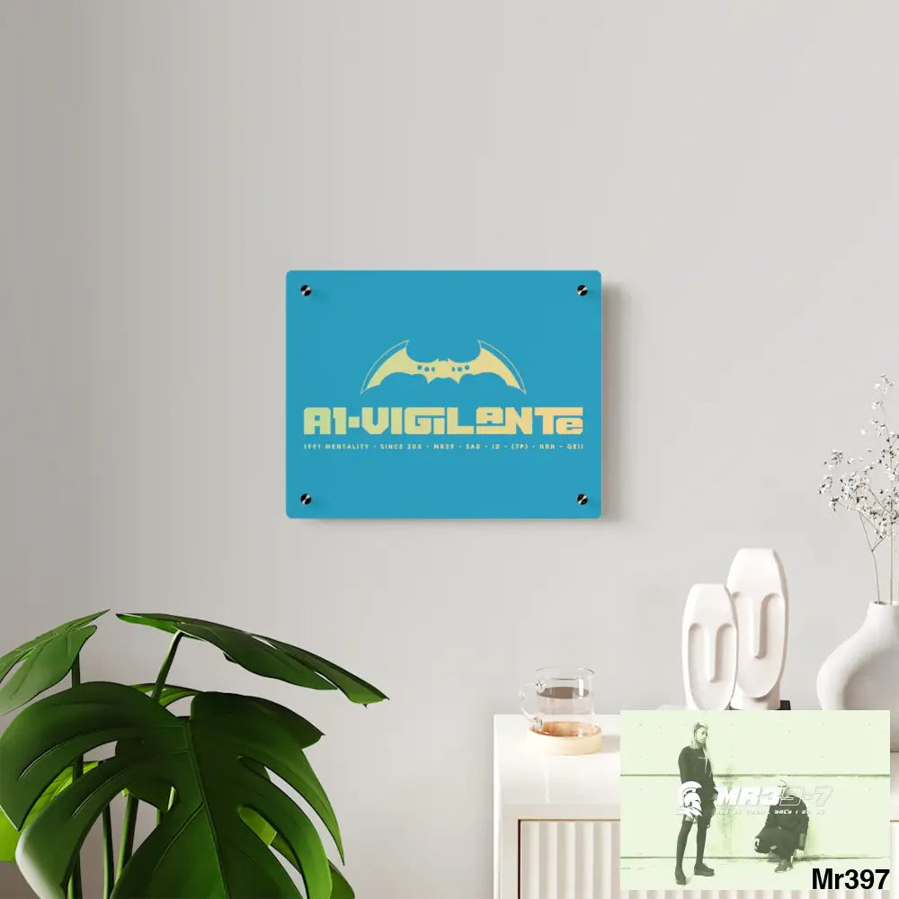 A1-Vigilante Acrylic Wall Art Panels Home Decor