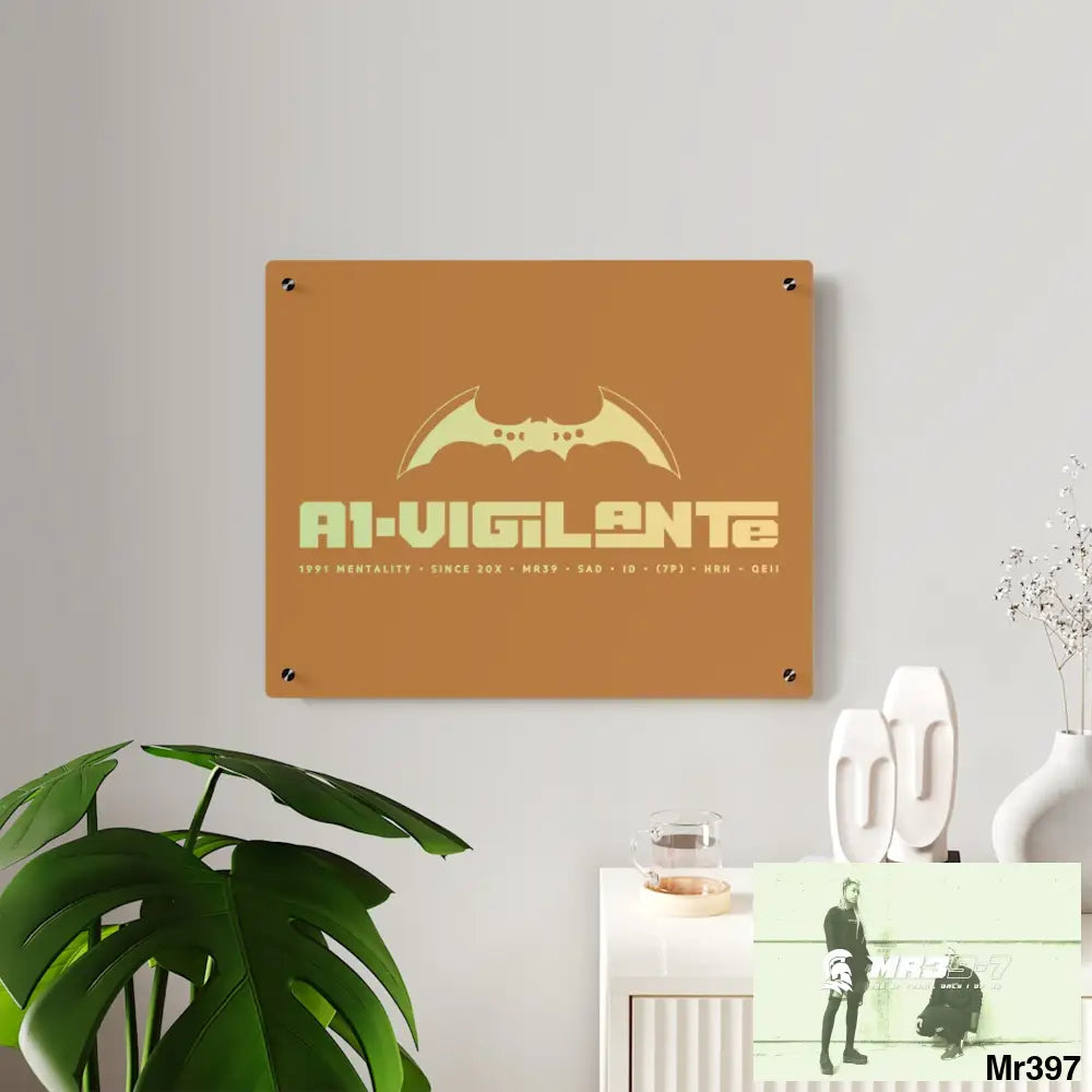 A1-Vigilante Acrylic Wall Art Panels Home Decor