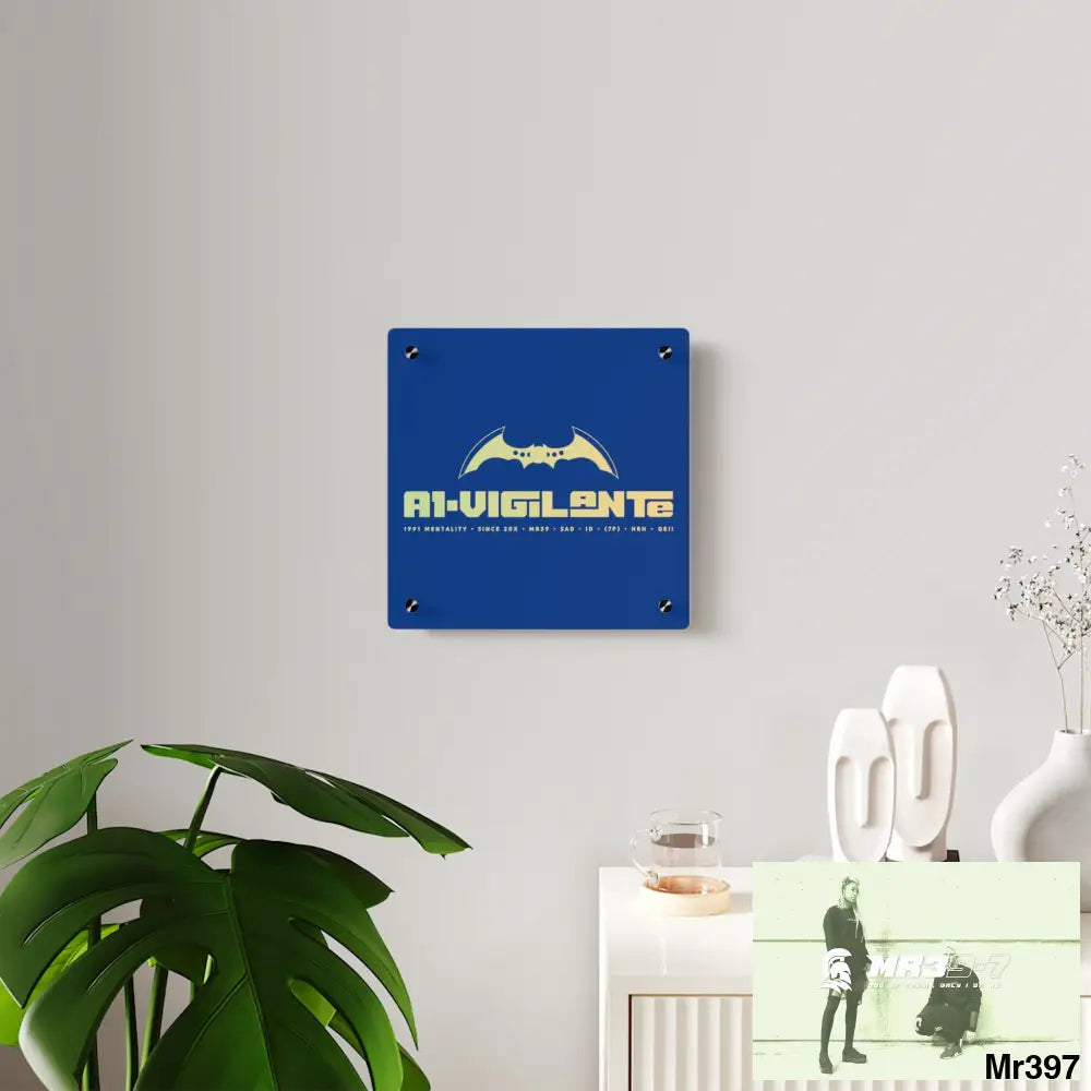 A1-Vigilante Acrylic Wall Art Panels Home Decor