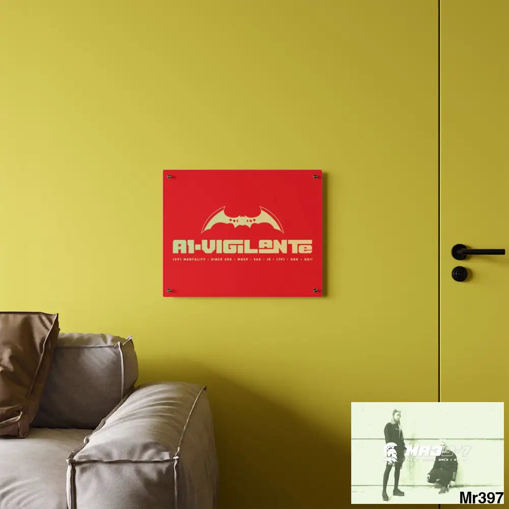 A1-Vigilante Acrylic Wall Art Panels Home Decor