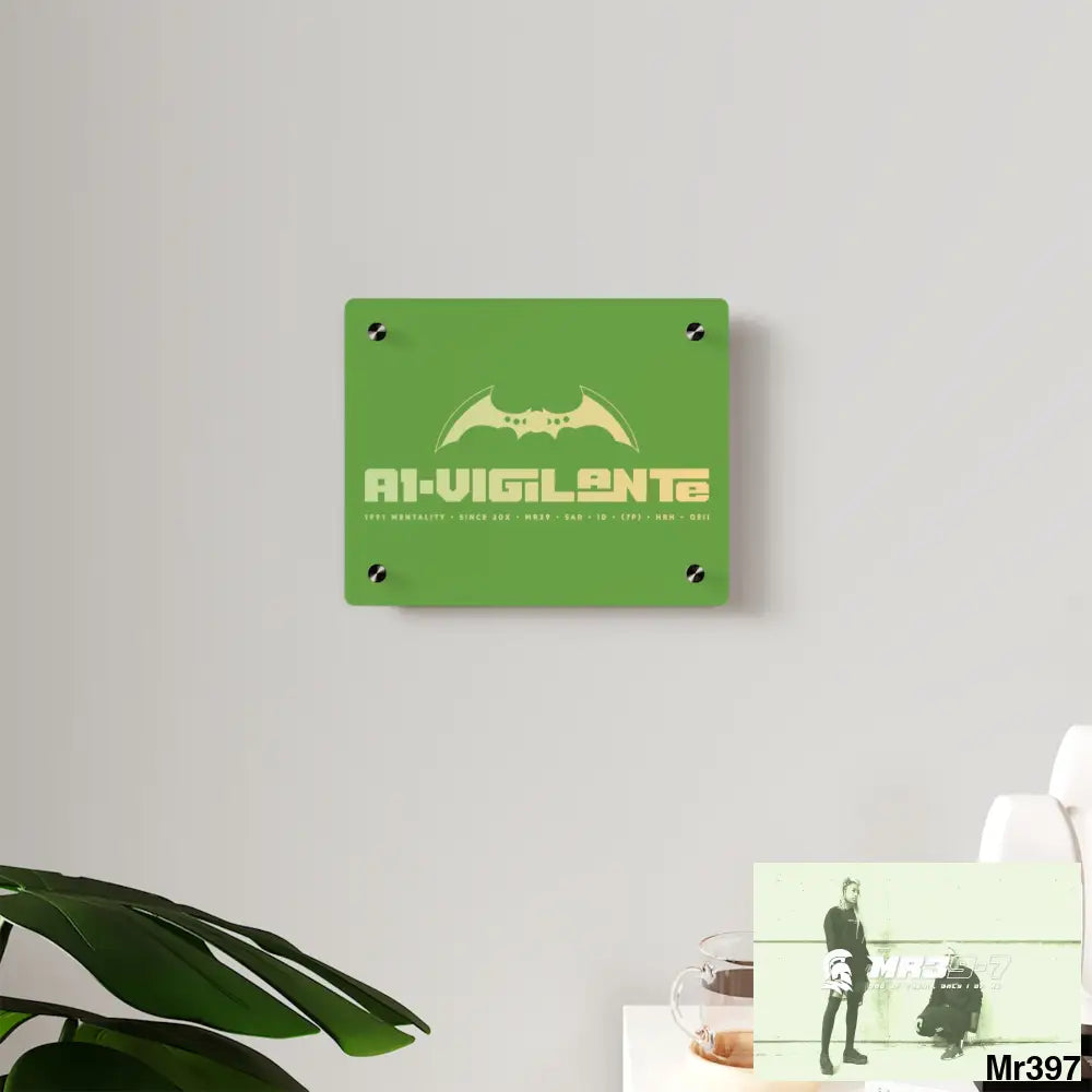 A1-Vigilante Acrylic Wall Art Panels Home Decor