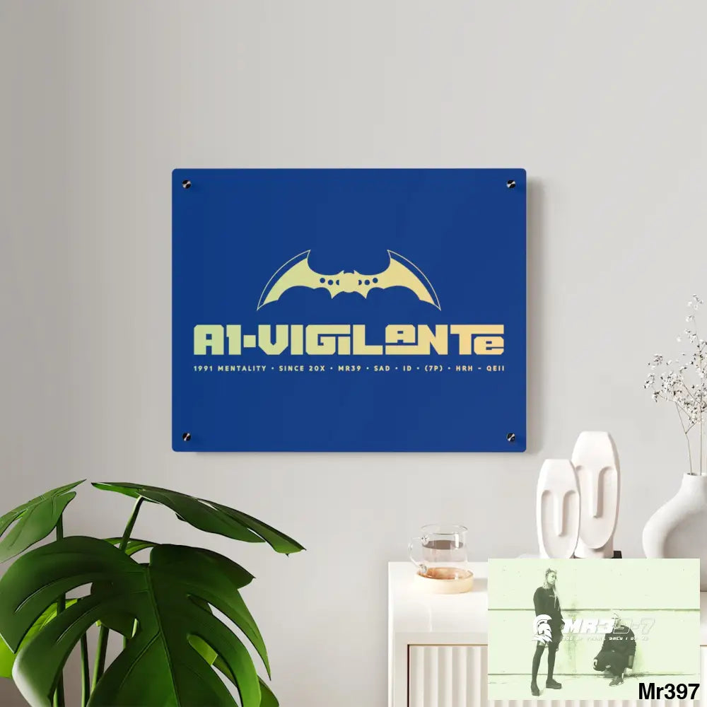 A1-Vigilante Acrylic Wall Art Panels Home Decor
